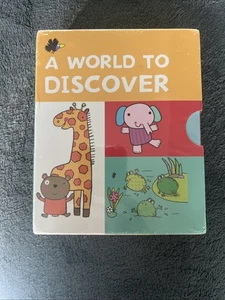 A World To Discover 3 Board Book Boxed Set Sealed By Caterpillar Books - Bild 1 von 7