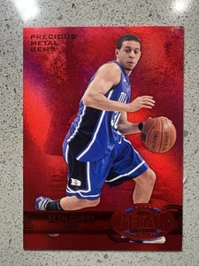 2013/14 FLEER RETRO SETH CURRY RED RC ROOKIE PMG PRECIOUS METAL GEMS #/150 GEM? - Picture 1 of 2
