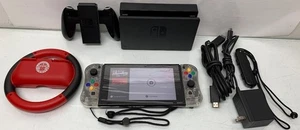 Nintendo Switch Sistema Videogioco Portatile 32gb Nero con Extra HAC-001 - Foto 1 di 12