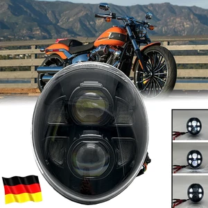 Faro proiettore led luci diurne per harley davidson breakout 2015-22 numero elettrico - Foto 1 di 15