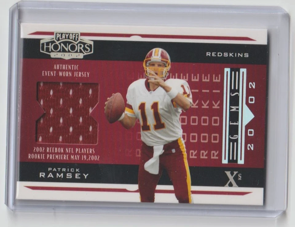 2002 Playoff Honors X's Gems Patrick Ramsey Redskins Tulane #8/25 - Image 1 of 1