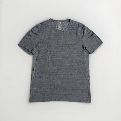 Camiseta Mack Weldon Performance Para Hombre Cuello Redondo Grande Gris Manga Corta Waffle Foto 1 de 4