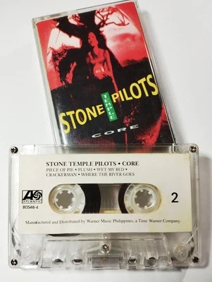 PHILIPPINES Stone Temple Pilots - "Core" Cassette Tape w/Sticker Labels.WarnerPH - Image 1 of 4