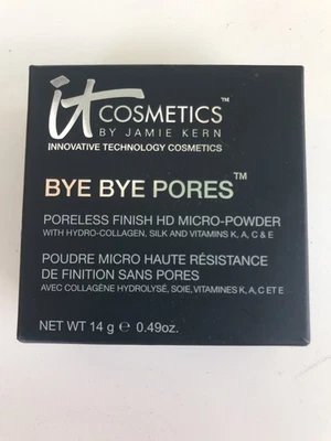 It Cosmetics ~BYE BYE PORES~Finish HD Micro-Powder Translucent~ 0.49 oz~ SEALED - Image 1 of 3