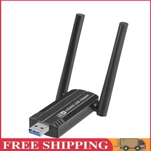 AX3008 WiFi6E USB3.0 WiFi-Adapter, treiberfrei, 5400 Mbit/s WiFi-Dongle, Plug-an - Bild 1 von 12