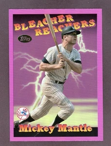 2025 Topps Update Bleacher Reachers PINK Foil Mickey Mantle New York Yankees - Bild 1 von 1