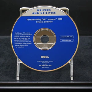 Dell Inspiron 8000 Drivers & Utilities for Reinstall System Software CD 2001 - Picture 1 of 1