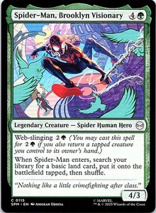 Spider-Man, Brooklyn Visionary C Legendary Creature — Spider Human Hero regular - Picture 1 of 2