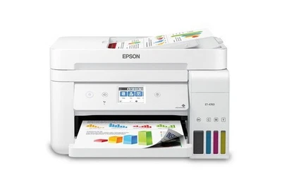 Epson EcoTank ET-4760 Wireless All-In-One Inkjet Printer - White - USED - Image 1 of 3