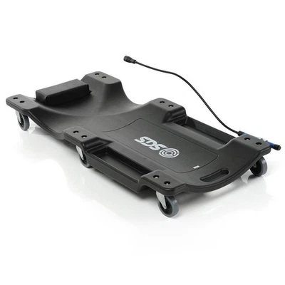 SGS Contoured Professional Car Creeper With Inspection Light Bright LED 6 Wheels - Image 1 of 4