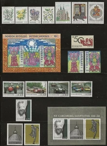 Denmark - Beautiful Lot - Many Sets Mint Never Hinged - 9 Scans - Picture 1 of 9