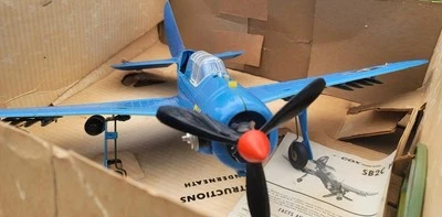 Rare Cox Navy Helldiver Sb2c .049 Thimble Drome - Image 1 of 4