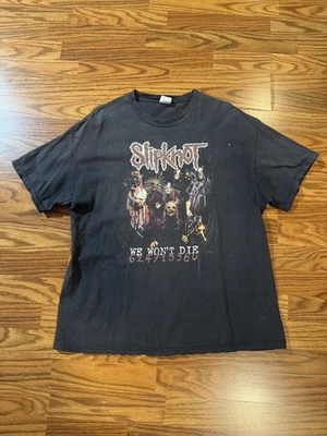 Original 2004 Slipknot “We Won’t Die” Vintage T-Shirt - Image 1 of 4