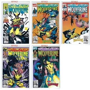 Marvel Comics Presents Lot 118 119 120 121 122 Wolverine Venom VF/NM 1988 st142 - Bild 1 von 6