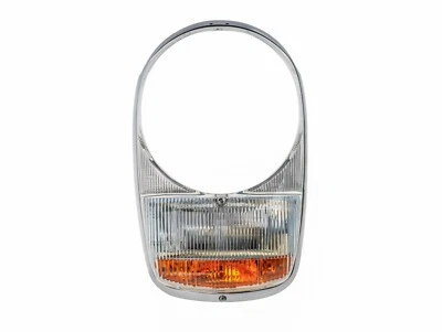 Nuevo lente de faro transparente/ámbar Mercedes-Benz 1966-1968 con cromo 1138200066 Foto 1 de 4