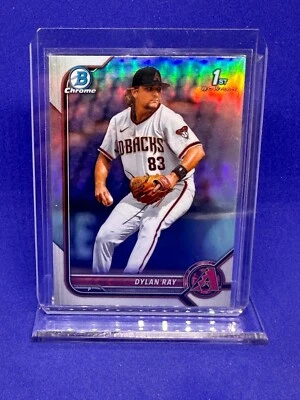 2022 Bowman Draft - Chrome Refractor #BDC-191 Dylan Ray (RC) - Image 1 of 2
