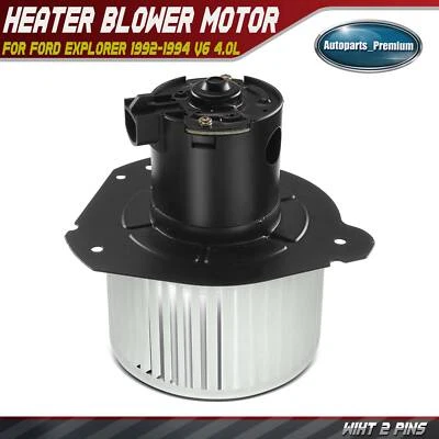 Motor calentador soplador HVAC con jaula de ventilador para Ford Explorer 1992 1993 1994 F3TZ19805A Foto 1 de 4