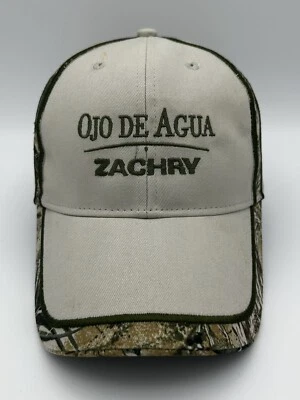 Gorra Zachary Ojo De Agua Sombrero Adulto Ajustable Beige Camuflaje Juego Protector 100% Algodón Foto 1 de 4