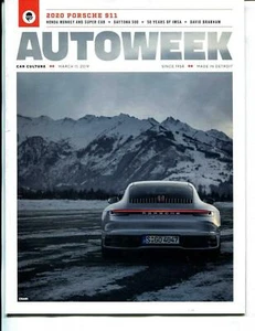 Autoweek Magazin 11. März 2019 - 2020 Porsche 911 - Bild 1 von 2