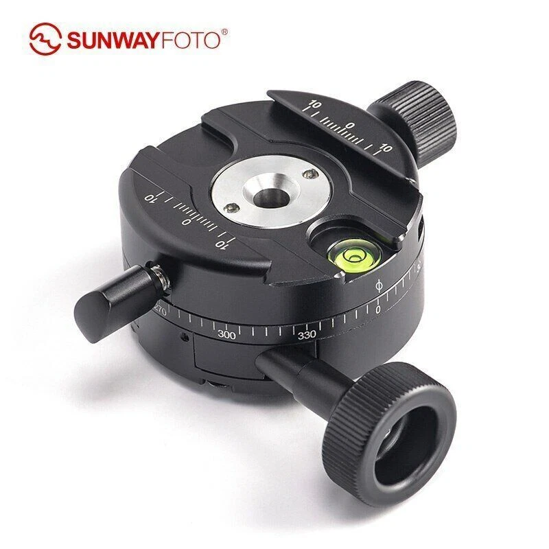 SUNWAYFOTO GC-01G Tripod Geared Head Panoramic Arca Swiss Clamp 58mm - Image 1 of 4