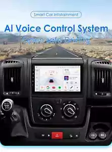 Autoradio Navigatore Gps Android 13 per Fiat Ducato/Peugeot Boxer/Citroen Jumper - Imagen 1 de 17