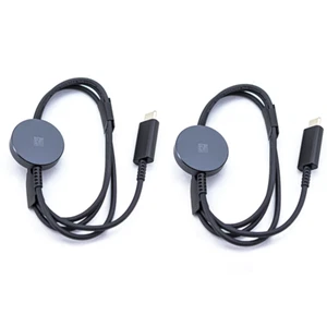 Lot of 2 Genuine Samsung Galaxy Watch Charger (Fast Charging) EP-OR900BBEGUJ - Picture 1 of 1