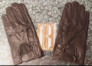 new Wild Rider Featherlite Vented Leather Motorcycle Gloves Full Finger XXL - Bild 1 von 3