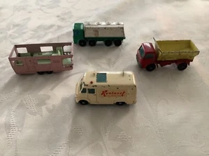 Vintage Matchbox Trucks / Trailer Lot of 4 - Picture 1 of 5