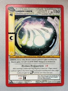 MetaZoo UFO: First Edition Lubbock Lights 111/165 NM/M - Bild 1 von 1