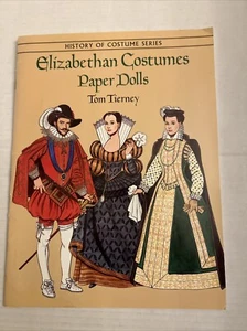 Paper Dolls Elizabethan Costumes Uncut - Picture 1 of 16
