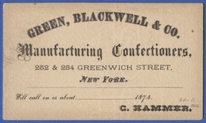 UX3/S2 SP-11 Liberty Postal Card, Unused VF, NYC Confectioners Printed Advert - Picture 1 of 2