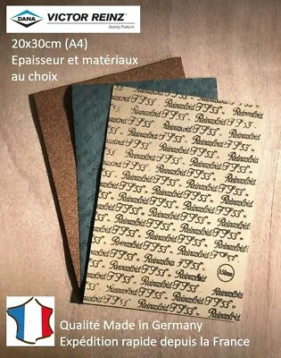 Feuilles Papier à Joint 200x300 (A4) épaisseur Et Matière Au Choix • 1.99€