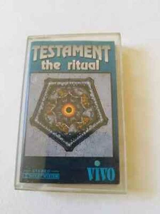 TESTAMENT - "The Ritual" rare Ukr cassette tape 90ties thrash metal anthrax - Picture 1 of 3