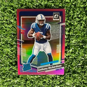 Donruss Optic Anthony Richardson 2023 clasificación novato rosa radiocontrol Indianapolis Colts - Imagen 1 de 2