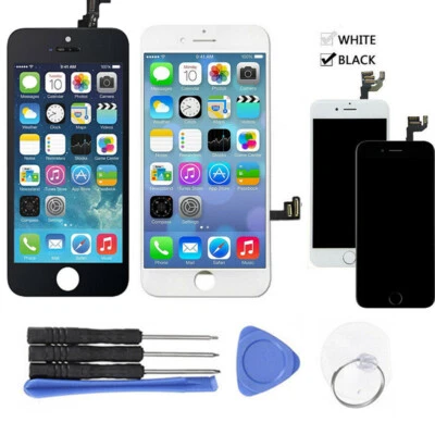 For iPhone 6 6s 7 8 Plus X XS XR LCD Display Touch Screen Digitizer Assembly lot - Image 1 of 4