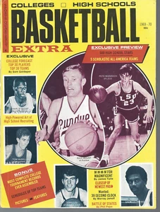 1969 Basketball Extra magazine Rick Mount Purdue Pete Maravich LSU Tigers VG - Picture 1 of 1