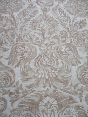 Tela de cortina Zoffany 'VISCONTE - MOUSSEAUX' 3,5 METROS (350 cm) - MEZCLA DE LINO Foto 1 de 4