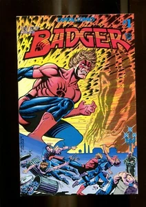 BADGER 1 (9.8) 1ST BADGER CAPITAL COMICS (b059) - Picture 1 of 2