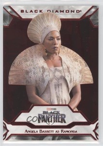 2021 Marvel Black Diamond Panther Red 34/35 Angela Bassett Ramonda as #76 0x29