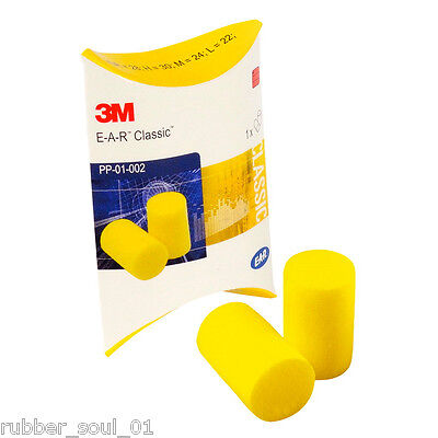 3M EAR Classic Foam Ear Plugs, PP-01-002, SNR 28dB • 10.69£