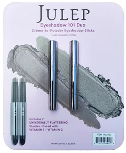 Julep Eyeshadow 101 Cream-to-Powder Waterproof Shadow Stick Duo – Long-Lasting, - Picture 1 of 4