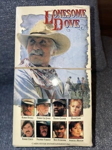 Lonesome Dove Set of 4 VHS Tapes The Epic Western 1990's Series 7 Emmy Awards - Picture 1 of 6