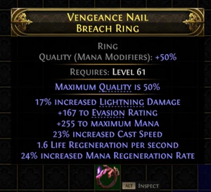 Ring Spark Stromweaver Breach Mana Standard Softcore Path of Exile 2 PoE 2 - Picture 1 of 1