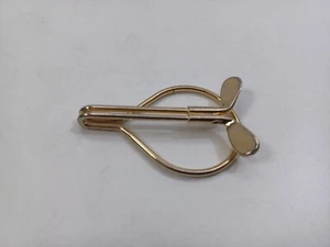 DOUBLE GOLF CLUB GOLFER GOLFING GIFT Vintage Tie Hat Cap Bill Clip  - Picture 1 of 6