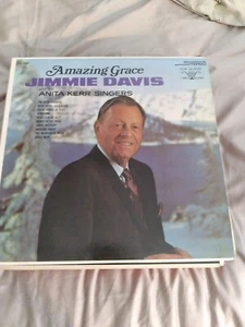 Jimmie Davis Anita Kerr Singers Amazing Grace Southern Gospel Record VL-73863 - Picture 1 of 2