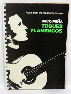 PACO PENA Toques Flamencos Student Repertoire Guitar Sheet Music Book 1976 - Image 1 of 4