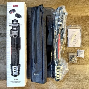 ULANZI | TT09 | VideoGo Carbon Fiber Travel Video Camera Tripod | 55.91" - Picture 1 of 23