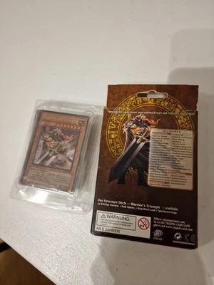 Yu-Gi-Oh Structure Deck Warriors Triumph - SD5  1. Auflage  Komplett Geöffnet - Bild 1 von 4