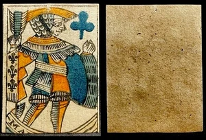 Histórico Jack of Clubs Antiguo Juego de Cartas Cancha Poker Uso Secundario Único - Imagen 1 de 20