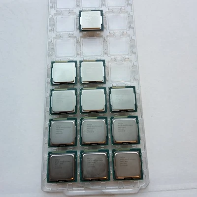 Lote de 12: Procesador CPU Intel Xeon E3-1245 v2 SR0P9 (11) y SR1QZ E3-1246 v3 Foto 1 de 4